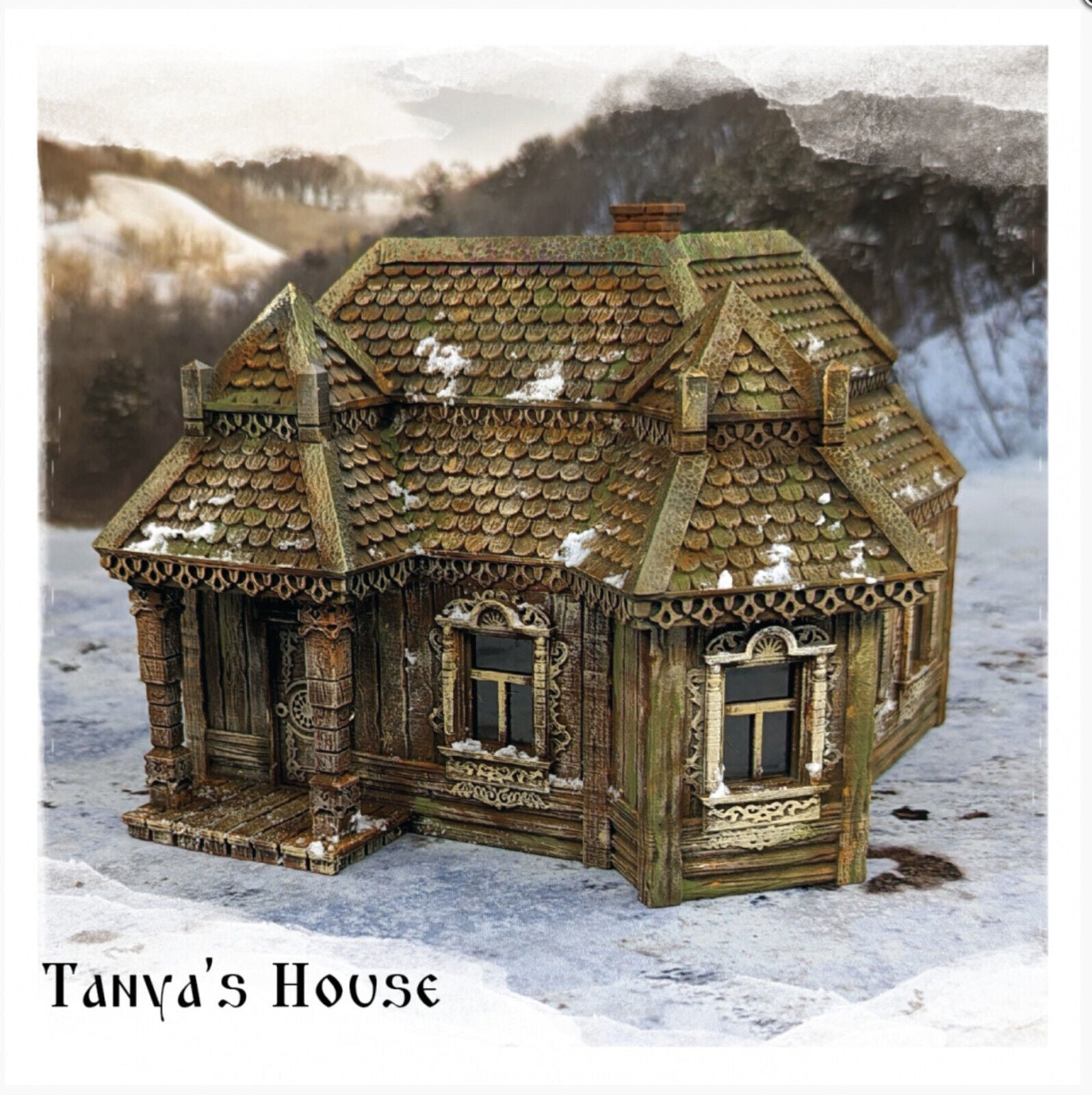 Tanya's House - 28mm DND/Wargame/RPG Terrain