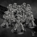Space Knights Pulsarum Squad | Battle Brothers | DakkaDakka