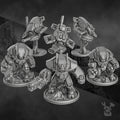 Shadow Combat Suits | Greater Good | DakkaDakka | Sci-Fi Grimdark Wargaming Miniature 28mm 32mm