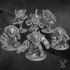 Shadow Combat Suits | Greater Good | DakkaDakka | Sci-Fi Grimdark Wargaming Miniature 28mm 32mm