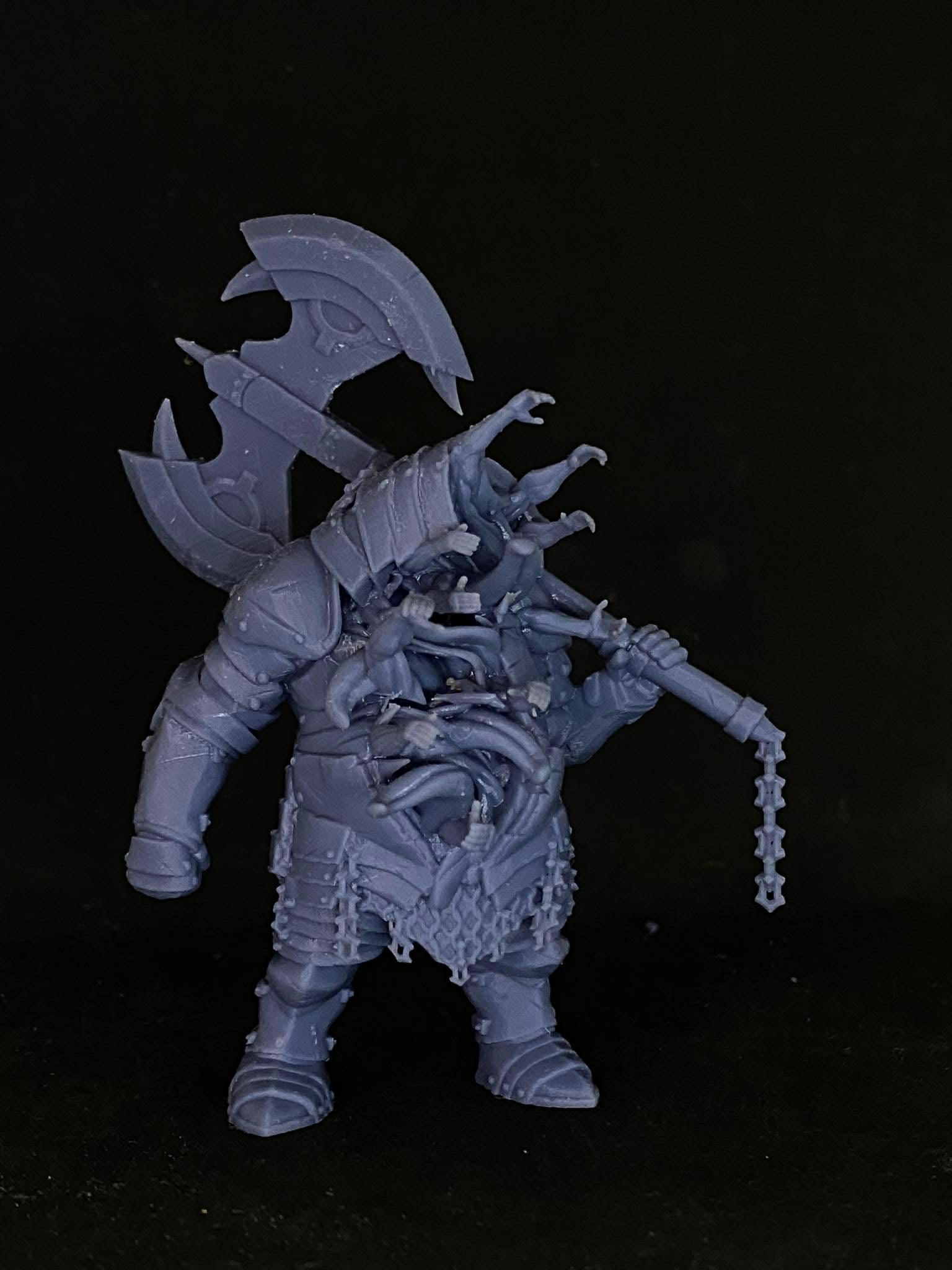 Trench Crusade Death Grab Executioner Proxy Miniature Papsikels Resin Figure