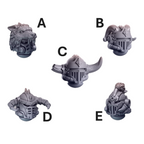 Heads Pack 3 Primal Hounds Conversion Bits For 28mm 32mm Sci-fi Space Knights