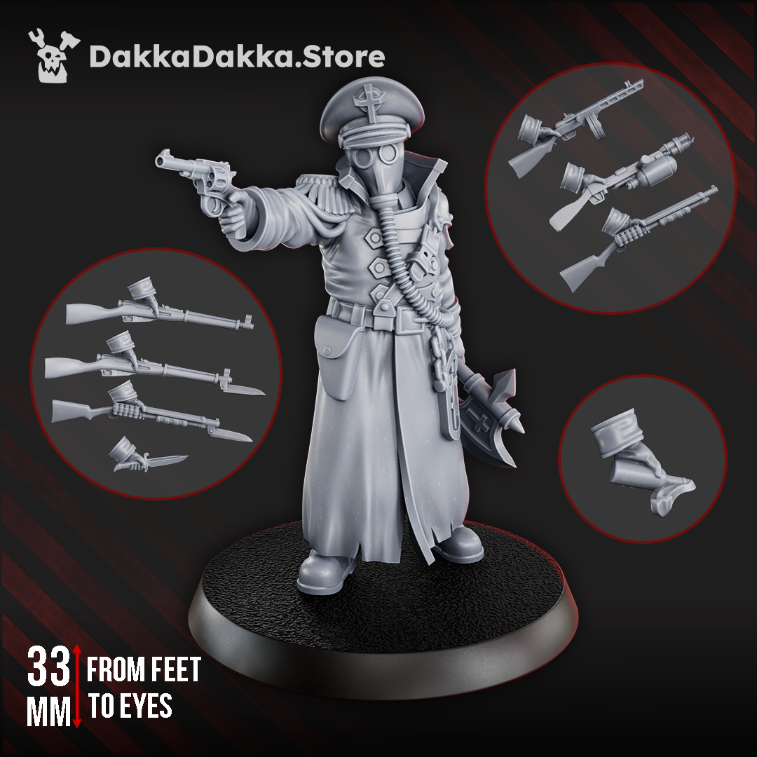 Lieutenant Pachomy Zhukov | Trench Grimdark | Steel Union | DakkaDakka