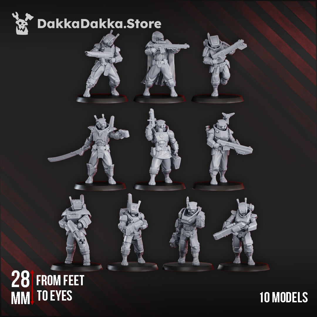 MSC Operations Squad Miniatures | Greater Good