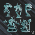 Brokkr The Bronze Beard w/ Droids | Dwarf Clans | Grimdark Miniature | DakkaDakka