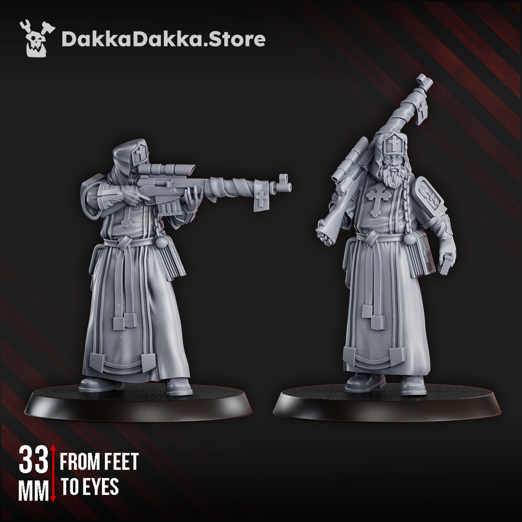 Sniper Twins Voroshilov Brothers | Trench Grimdark | Steel Union | DakkaDakka
