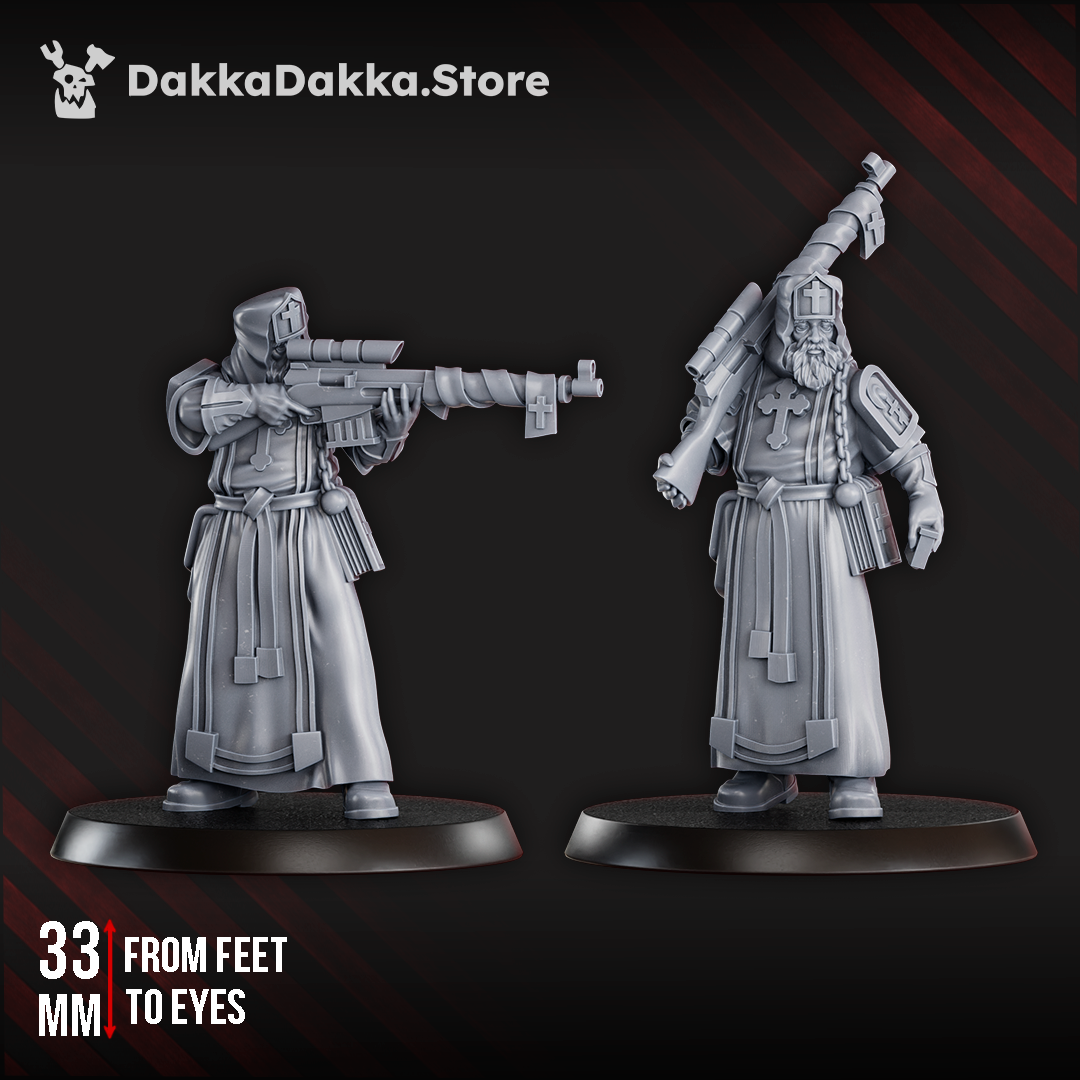 Sniper Twins Voroshilov Brothers | Trench Grimdark | Steel Union | DakkaDakka