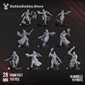 K.I.N.K. Castle Executant Miniatures | Grimdark Proxy Miniature | DakkaDakka