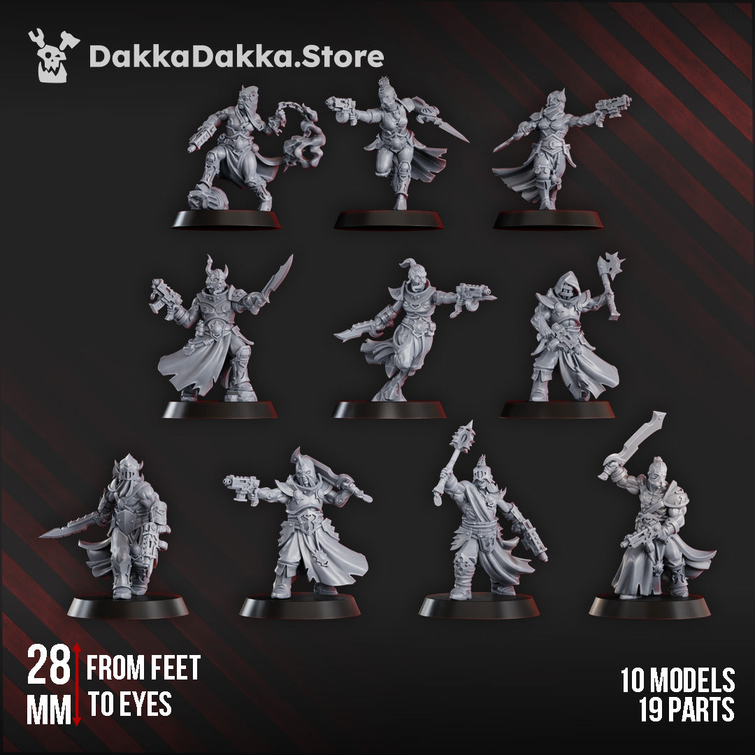 K.I.N.K. Castle Executant Miniatures | Grimdark Proxy Miniature | DakkaDakka