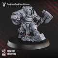 Gorgwork Comander In Heavy Armor | Battle Brothers | DakkaDakka