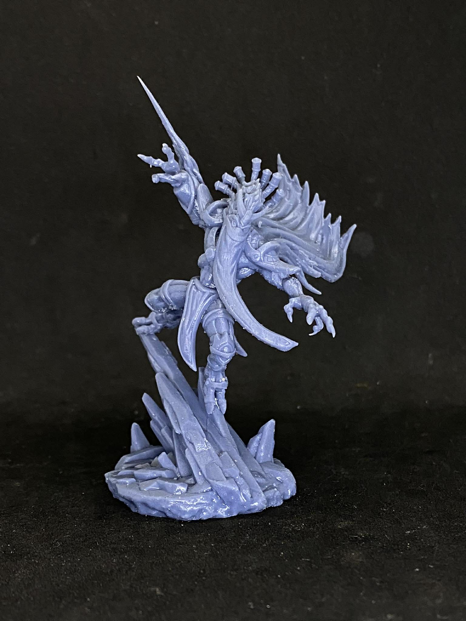 Executor Light Templar StarCraft Inspired Resin Miniature Psionic Warrior Papsikels