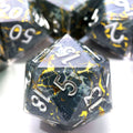 Gilded Void | Art Core Dice | 7 Piece Set