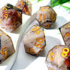 Sonnet of Thorns | Art Core Dice| 7 Piece Set