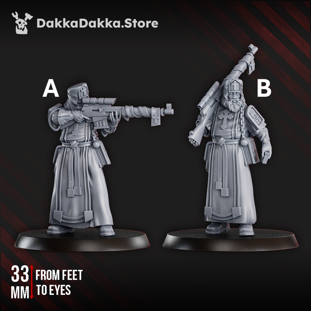 Sniper Twins Voroshilov Brothers | Trench Grimdark | Steel Union | DakkaDakka