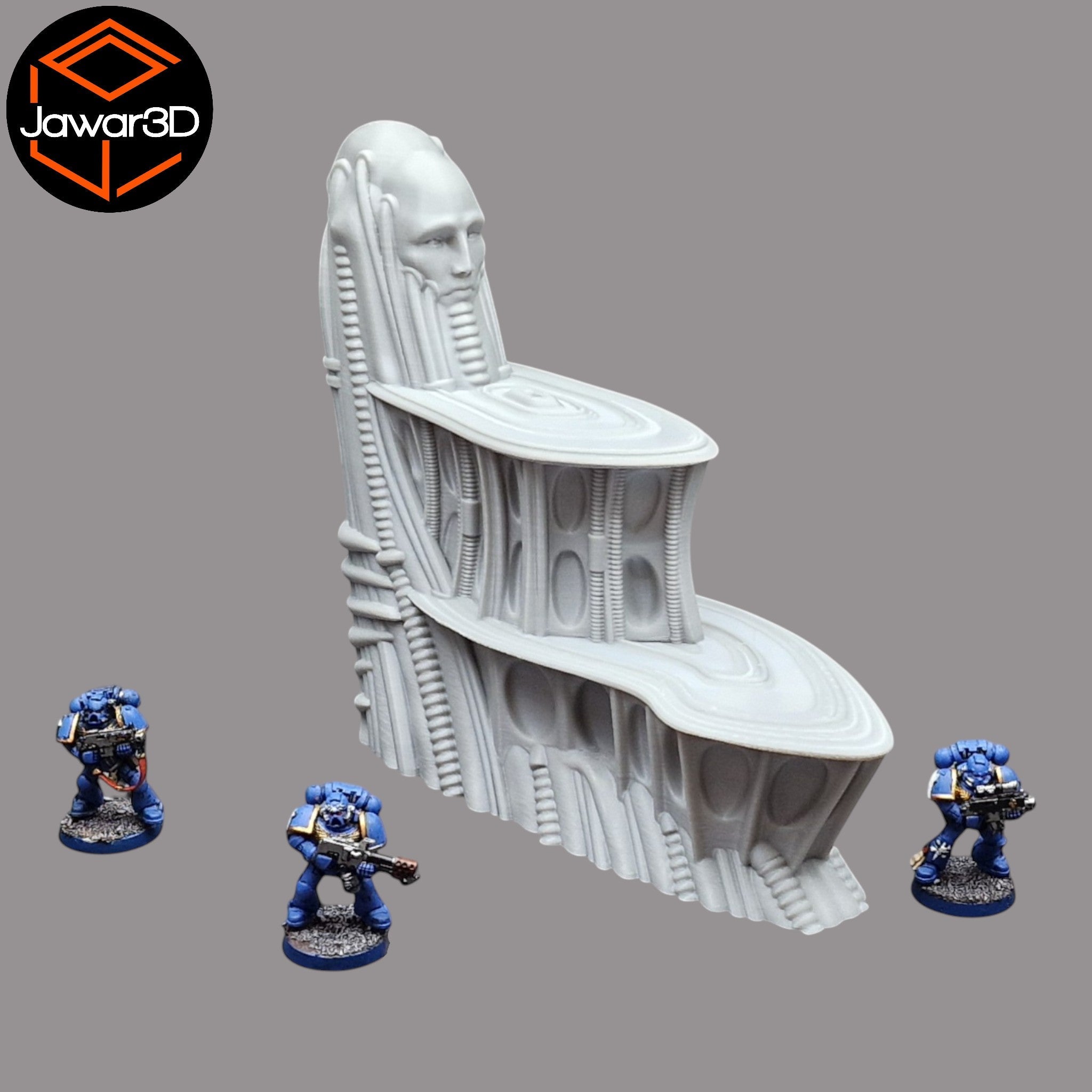 Lyra Balcony - 28mm Wargaming Scatter Terrain Scenery Tabletop Miniature