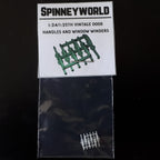 Interior car door handle and window winders