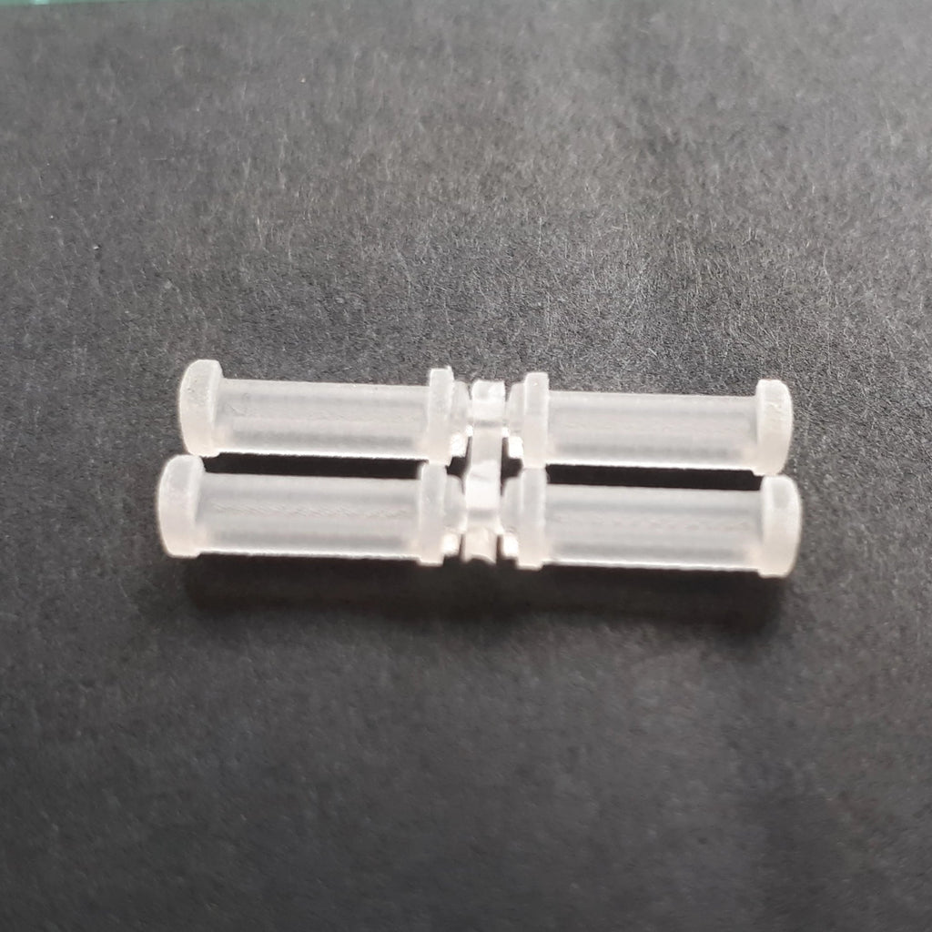 1:12th custom motorbike foot pegs "Half Cut"