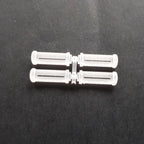 1:12th custom motorbike foot pegs "Half Cut"