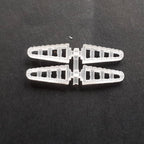 1:12th custom motorbike foot pegs "Croc Jaw"