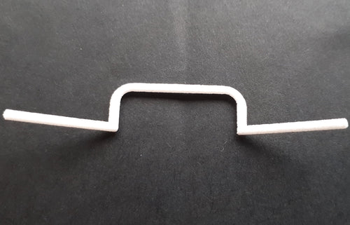 1:12th Clubman style motorcycle handlebars