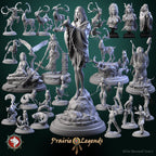 Dungeons and Dragons Models - Prairie Legends - Set by White Werewolf Tavern
