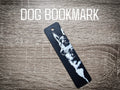 Black and White Dog Bookmark