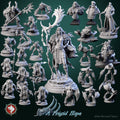 Dungeons and Dragons Models - A Frigid Hope - Set by White Werewolf Tavern