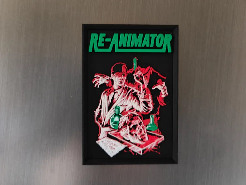 Re-Animator Movie Fridge Magnet