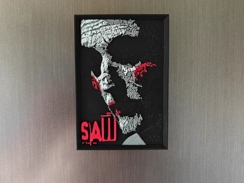 Saw Movie Fridge Magnet