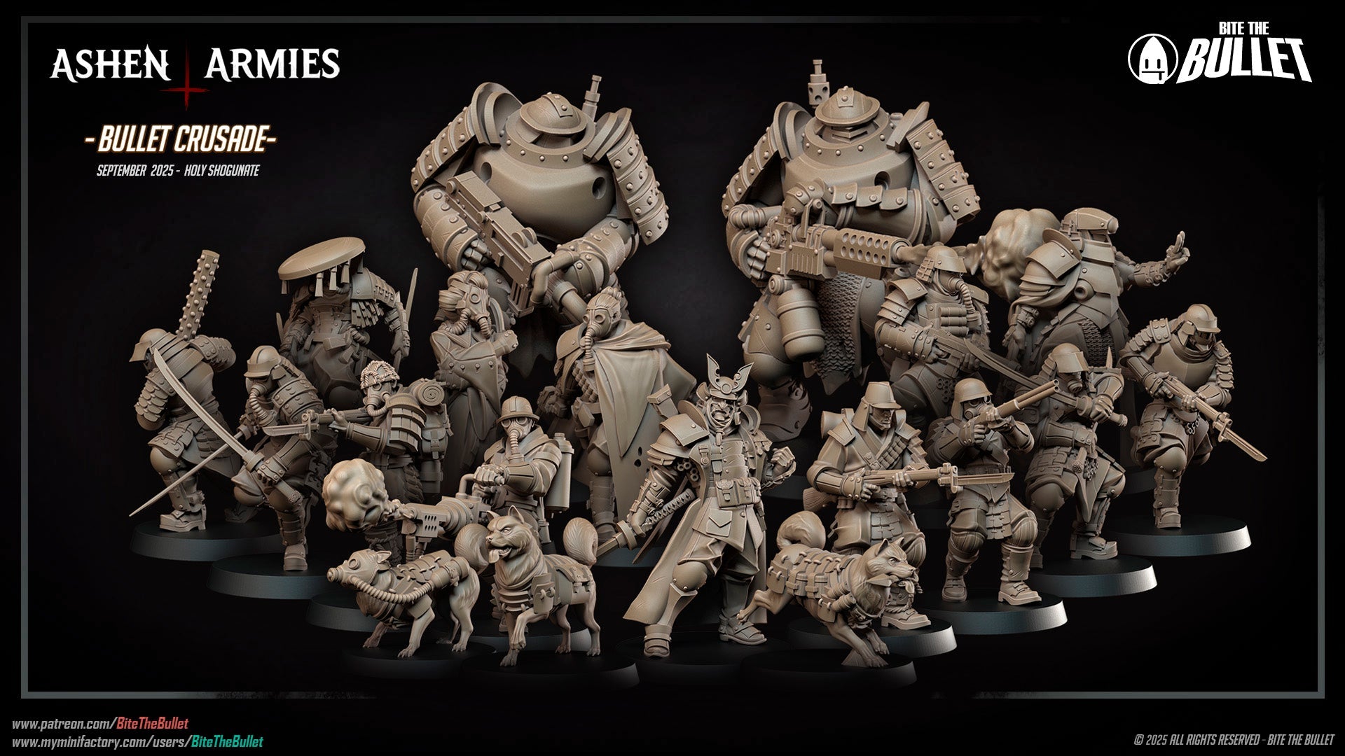 Holy Shogunate Miniatures | Trench Grimdark | BTB