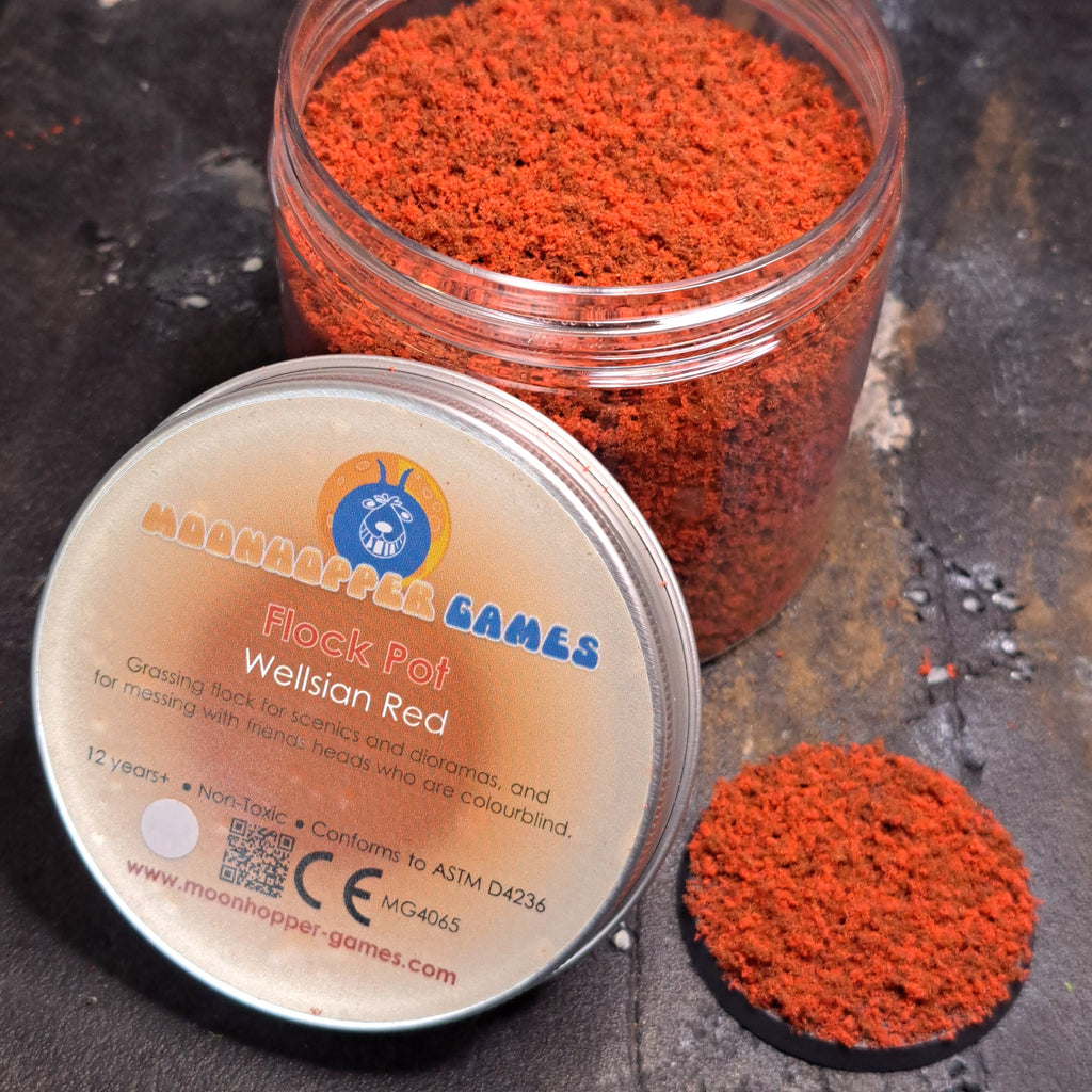 Flock Pot - Wellsian Red
