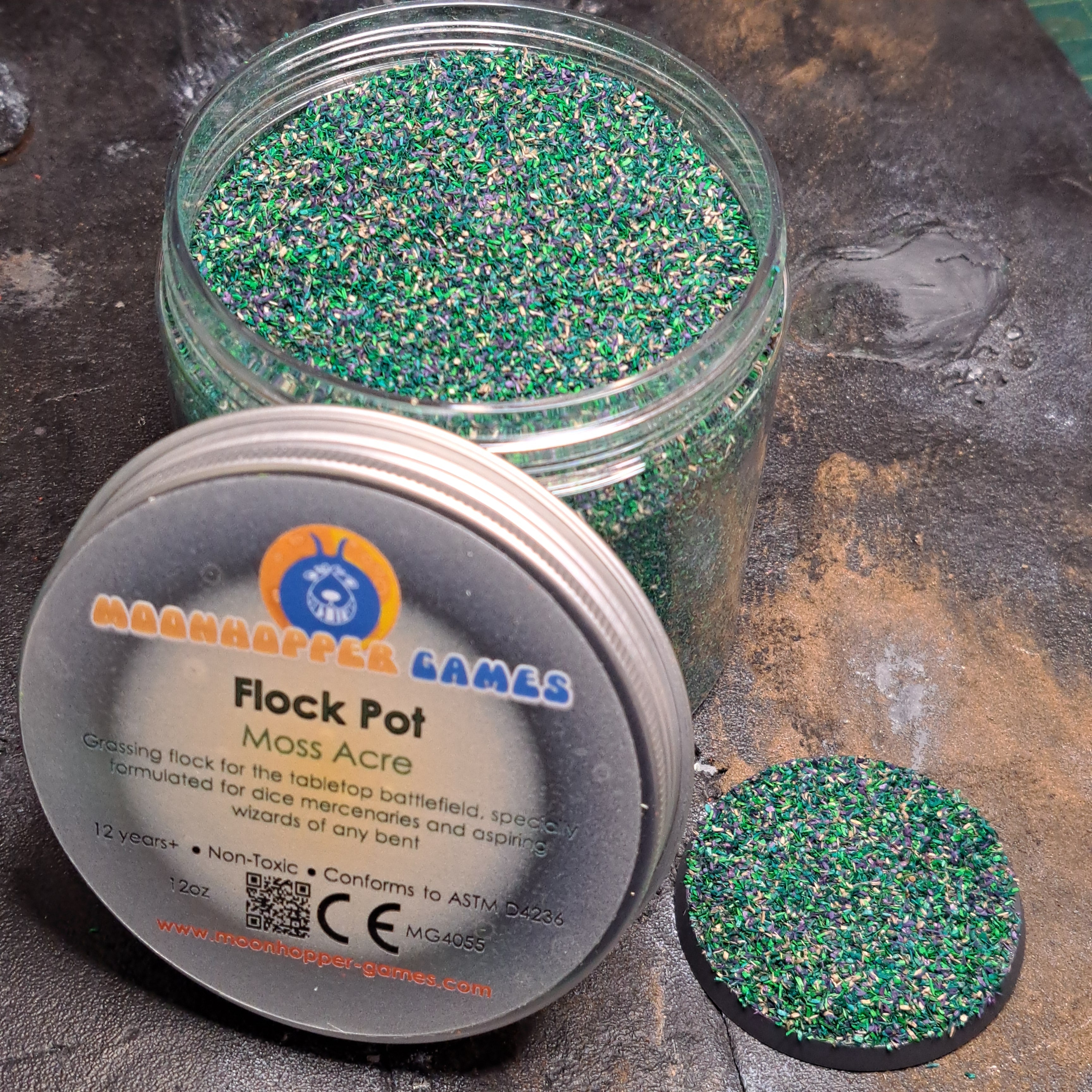 Flock Pot - Moss Acre