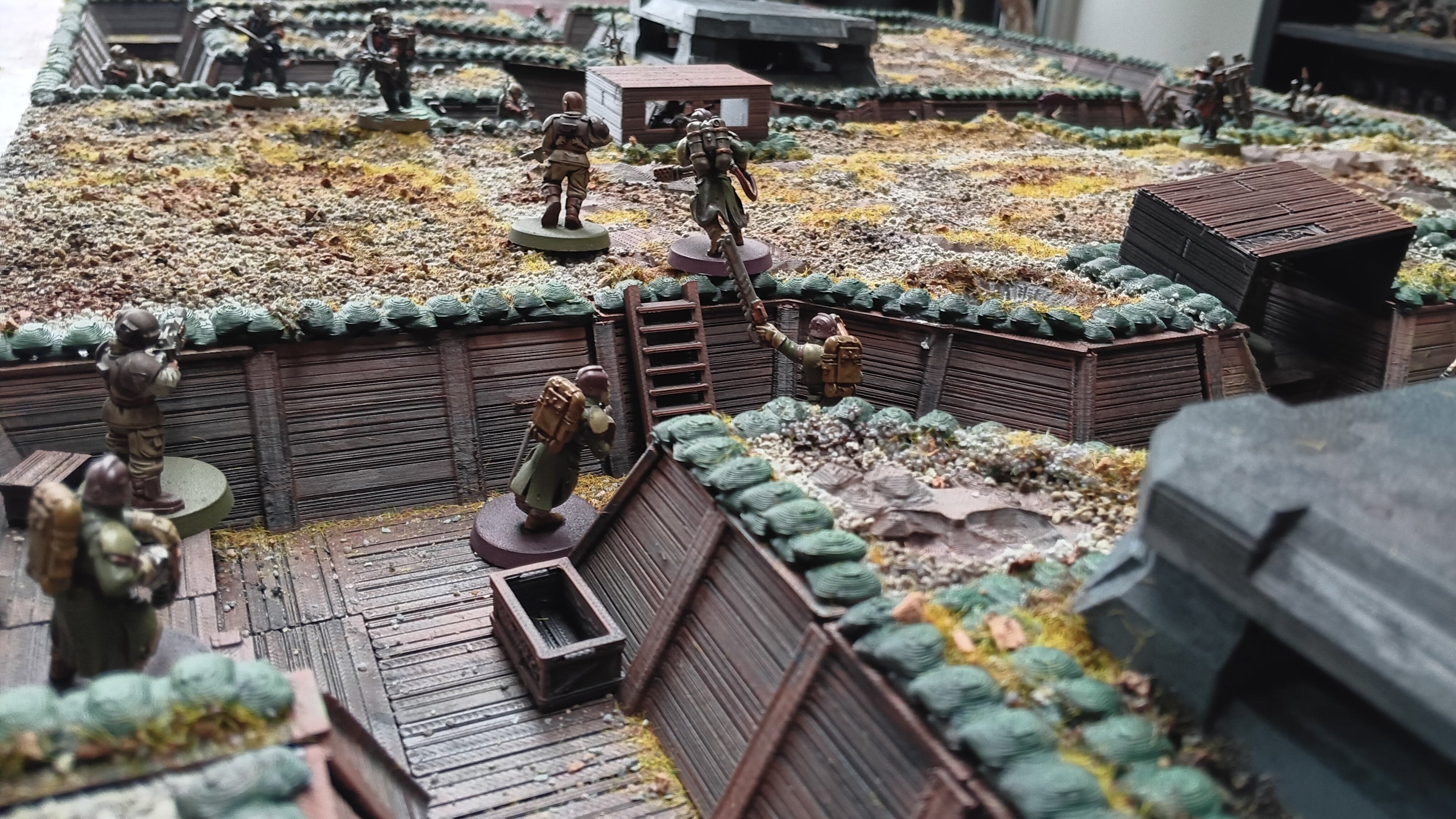 Trench of Death Game Board | Black Sheep Scenery