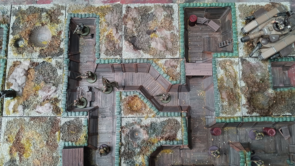 Trench of Death Game Board | Black Sheep Scenery