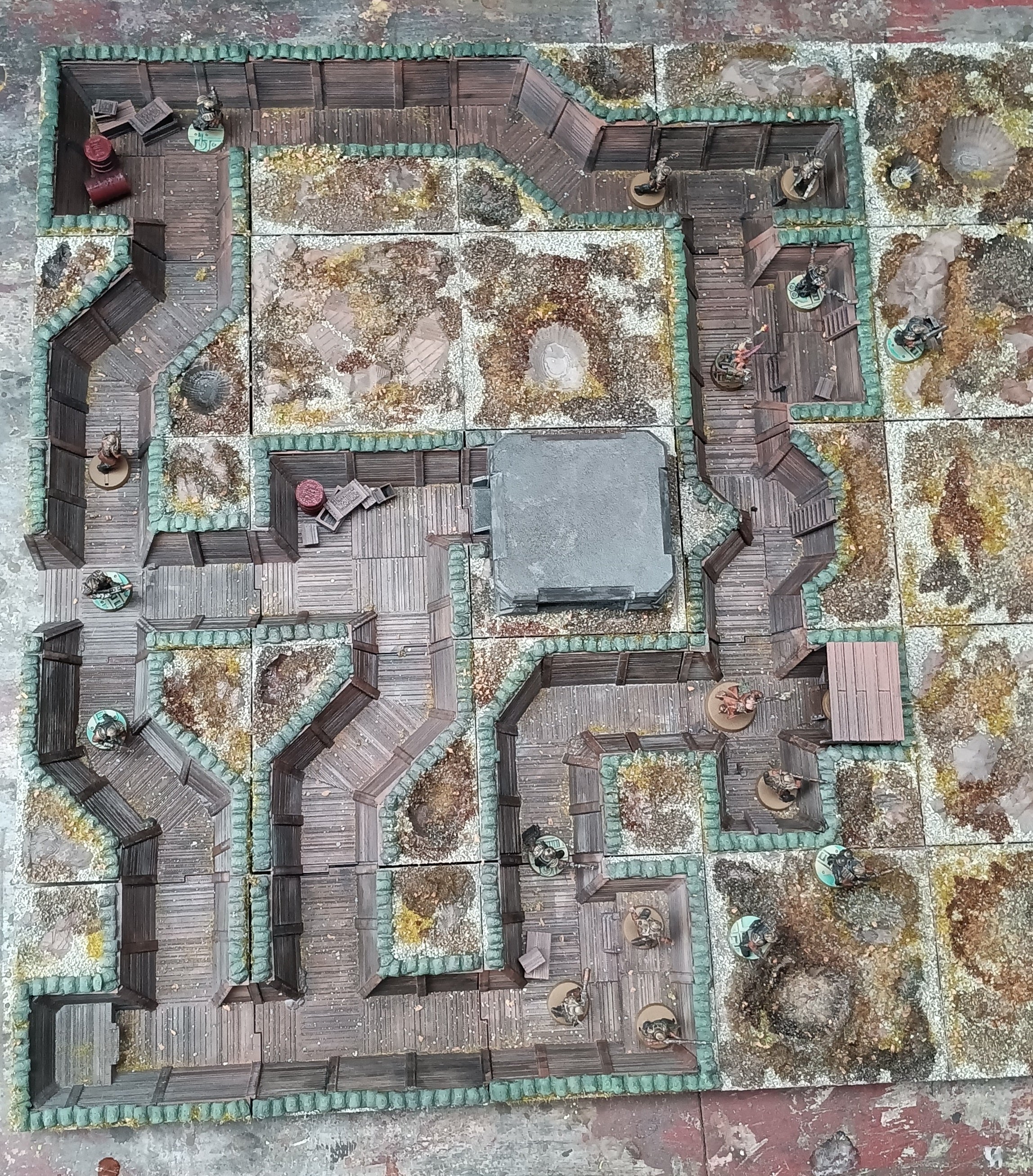 Trench of Death Game Board | Black Sheep Scenery