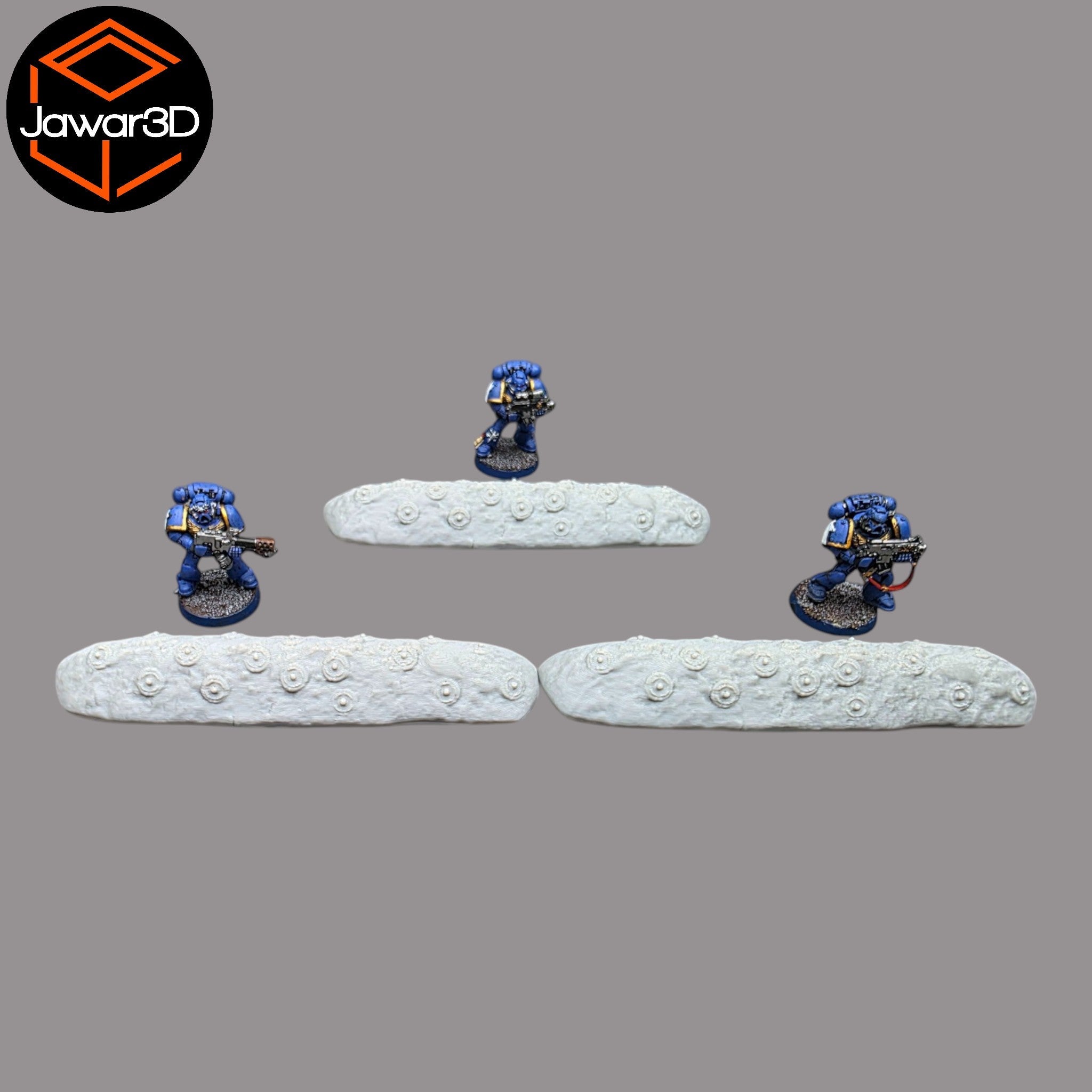 Buried Mines x3 - 28mm Wargaming Scatter Terrain Scenery Tabletop Miniature