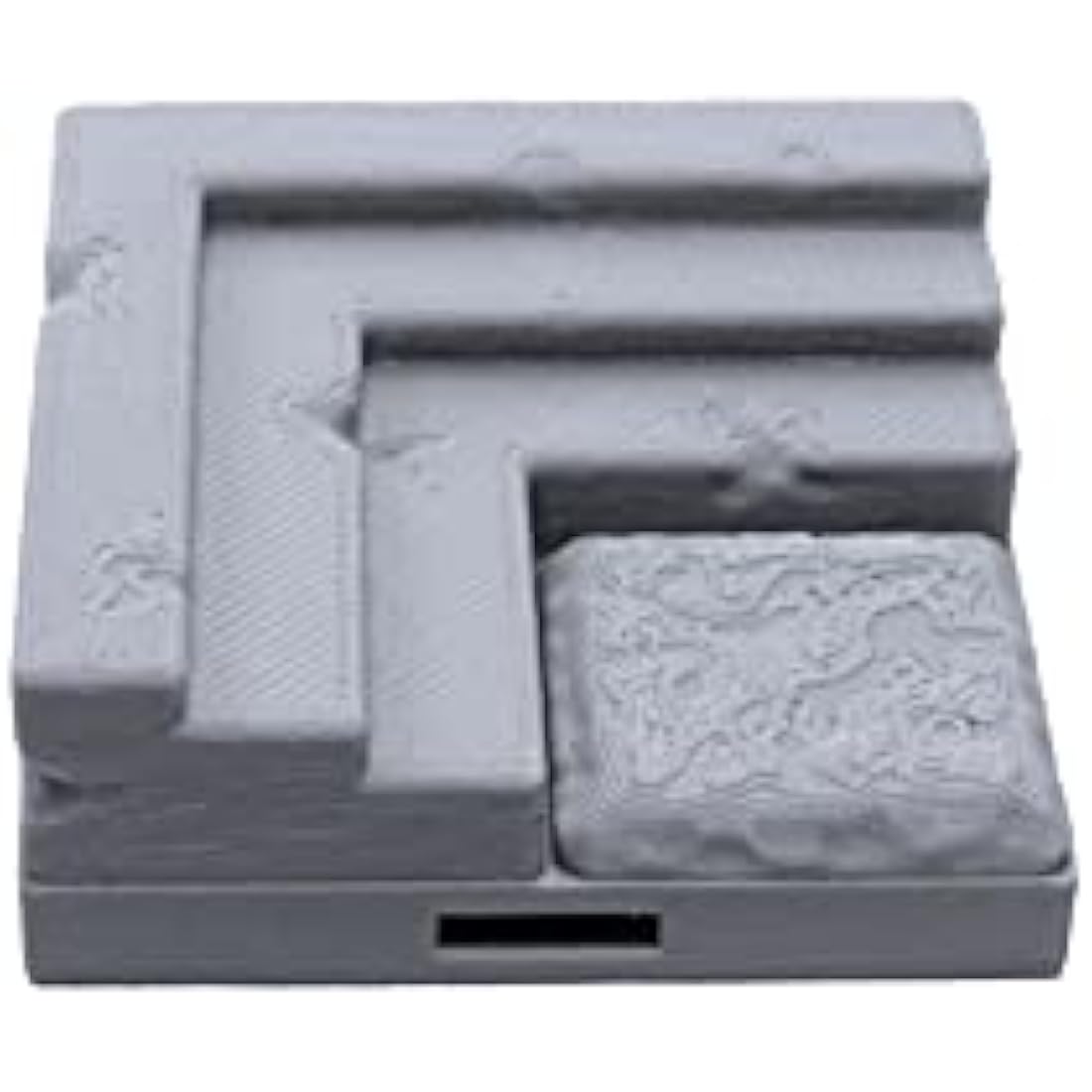 EnderToys Locking Dungeon Tiles - Throne Room, Terrain Scenery Tabletop 28mm Miniatures Role Playing Game, 3D Printed Paintable