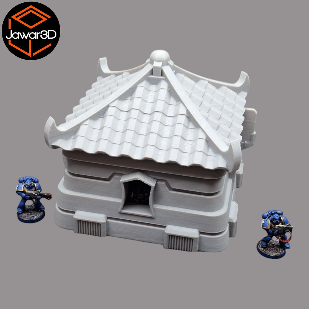 Eldrin Temple - 28mm Wargaming Scatter Terrain Scenery Tabletop Miniature