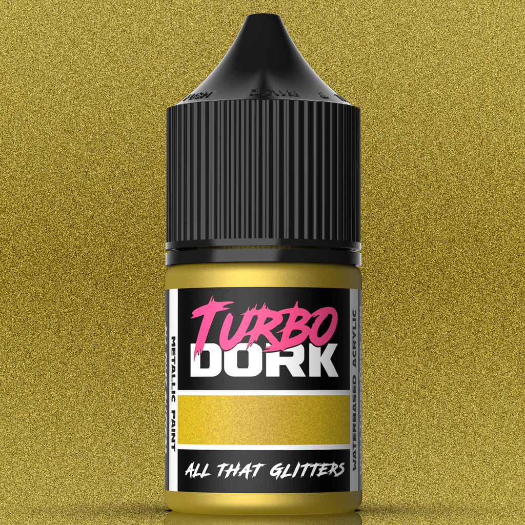 Turbo Dork: All That Glitters Metallic Acrylic Paint 22ml