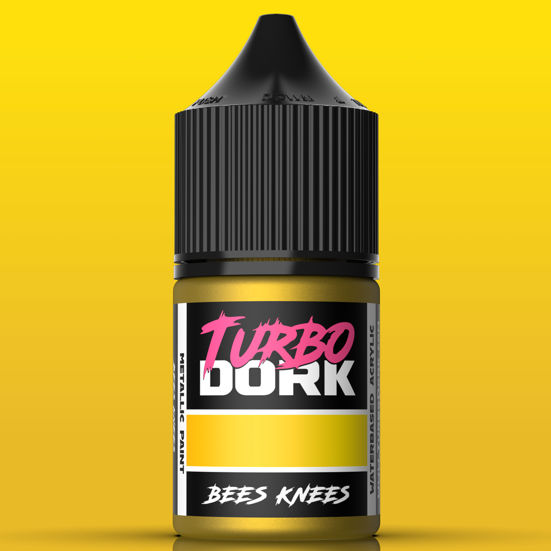 Turbo Dork: Bees Knees Metallic Acrylic Paint 22ml