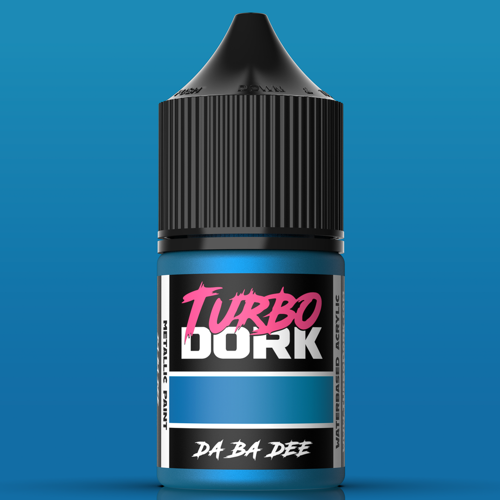 Turbo Dork: Da Ba Dee Metallic Acrylic Paint 22ml