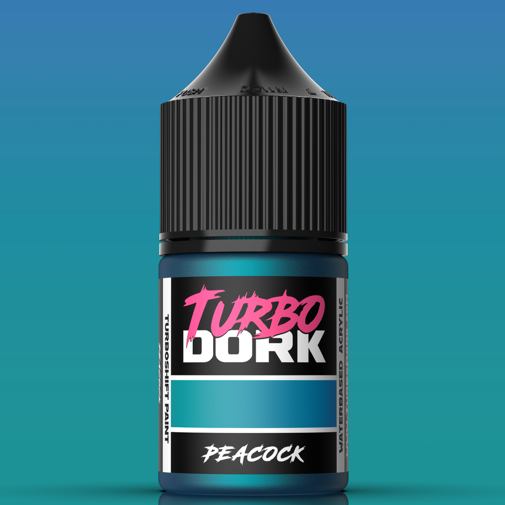 Turbo Dork: Peacock TurboShift Acrylic Paint 22ml