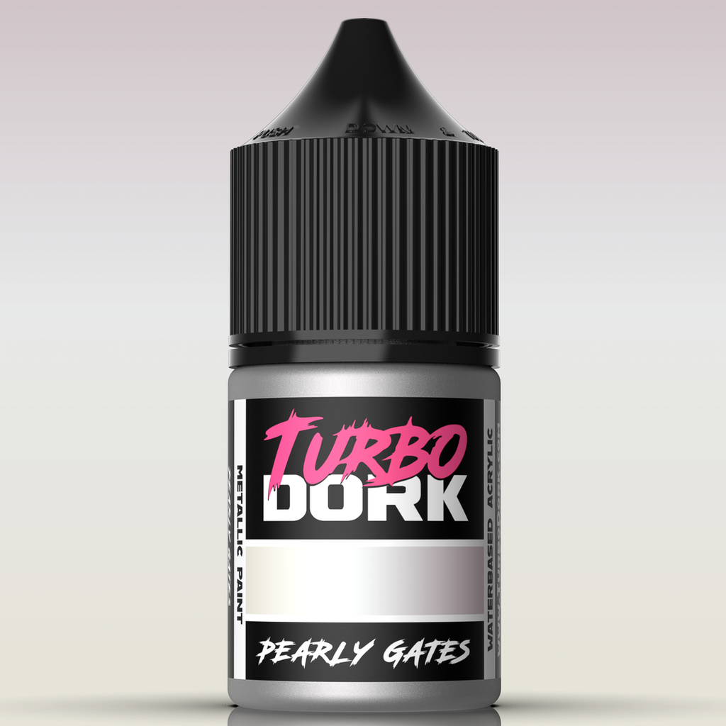 Turbo Dork: Pearly Gates Metallic Acrylic Paint 22ml