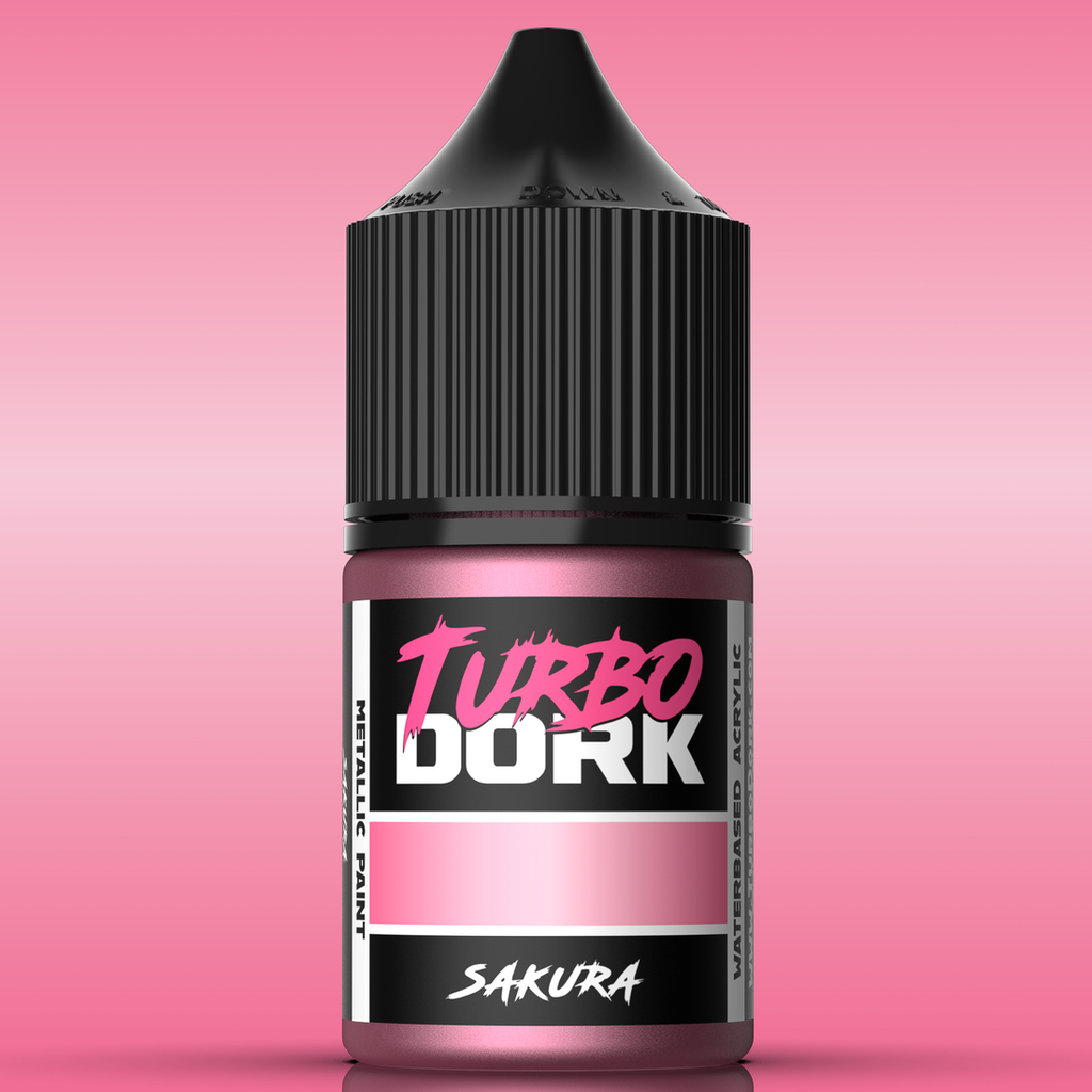 Turbo Dork: Sakura Metallic Acrylic Paint 22ml