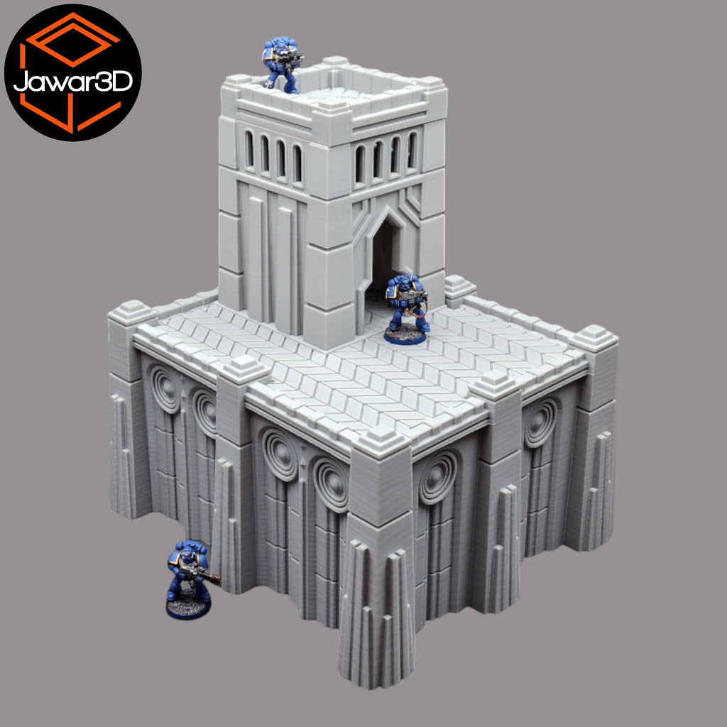 Sylas Building #1 - 28mm Wargaming Scatter Terrain Scenery Tabletop Miniature