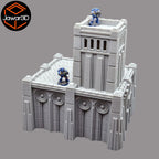 Sylas Building #1 - 28mm Wargaming Scatter Terrain Scenery Tabletop Miniature