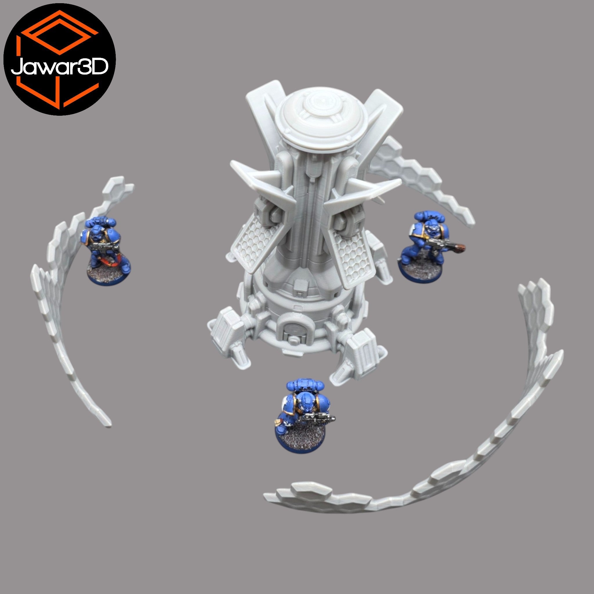 Ethereal Shield Tower -28mm Wargaming Scatter Terrain Scenery Tabletop Miniature