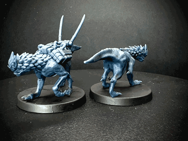 Orc Spec Ops Miniatures Sci Fi 28mm Heroic Scale Resin Figures 3D Printed