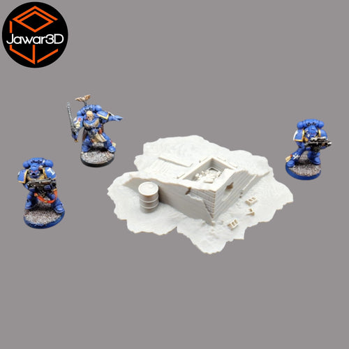 Ammo Cache - 28mm Wargaming Scatter Terrain Scenery Tabletop Miniature