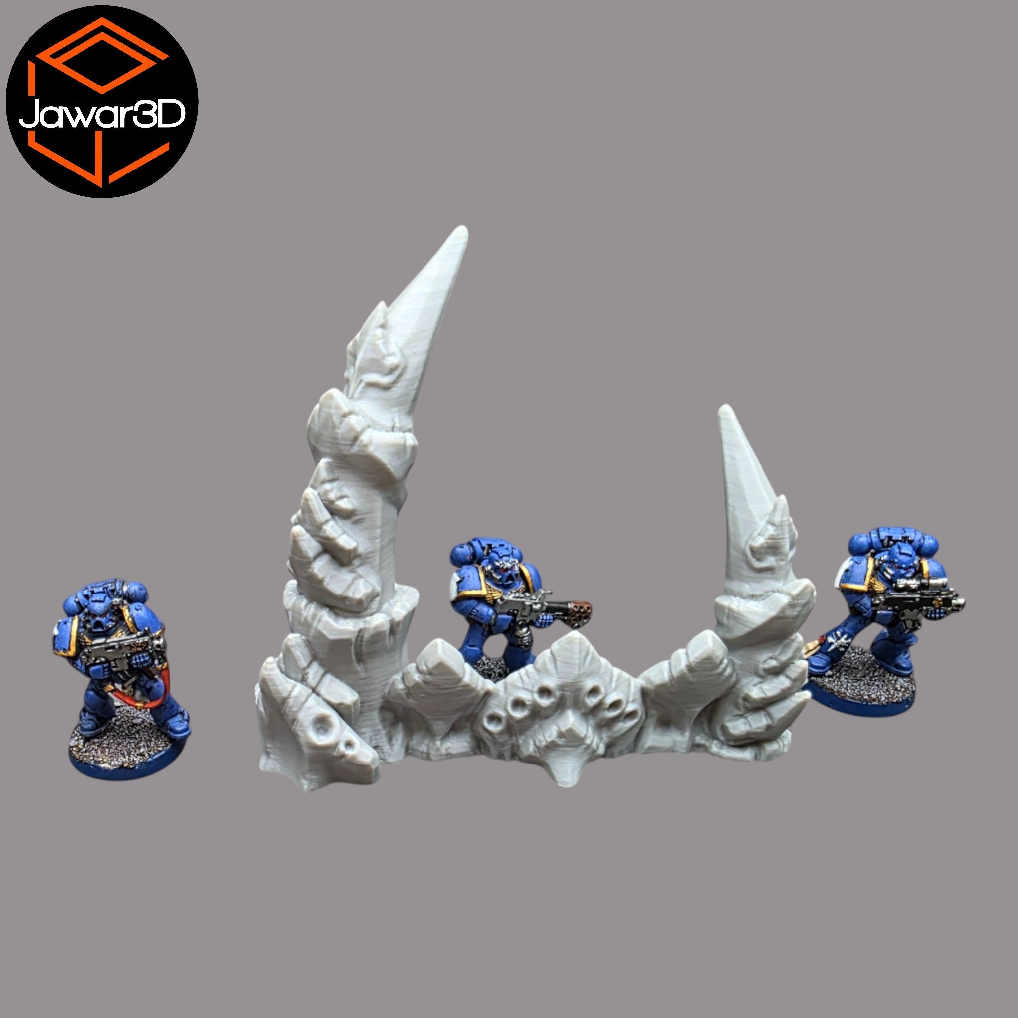 Spike Barrier - 28mm Wargaming Scatter Terrain Scenery Tabletop Miniature